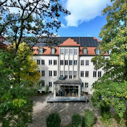 Montessori Schule Günzburg Drohnenaufnahme Montessori Schule Günzburg Drohnenaufnahme